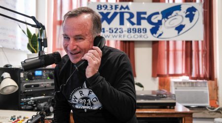 2024-03-18 WRFG - Good Morning Blues 2 Mike Rose - Spring Fund Drive Photo