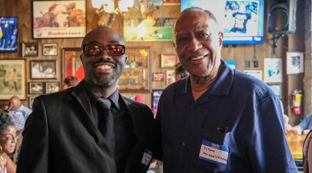2025-08-16 WRFG - 52nd Birthday Party @ Manual's Tavern - Sean Garvin and DJ Gene