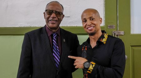 2025-08-31 - WRFG - Harmony & History screening - DJ Gene and Asagaï (Eugene and Damani)
