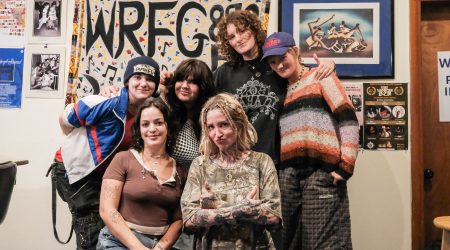 2026-08-14 WRFG - Friday Fuzz team - Farefax, Will, Nora, Deary, Alix, Emily Kempf (1)